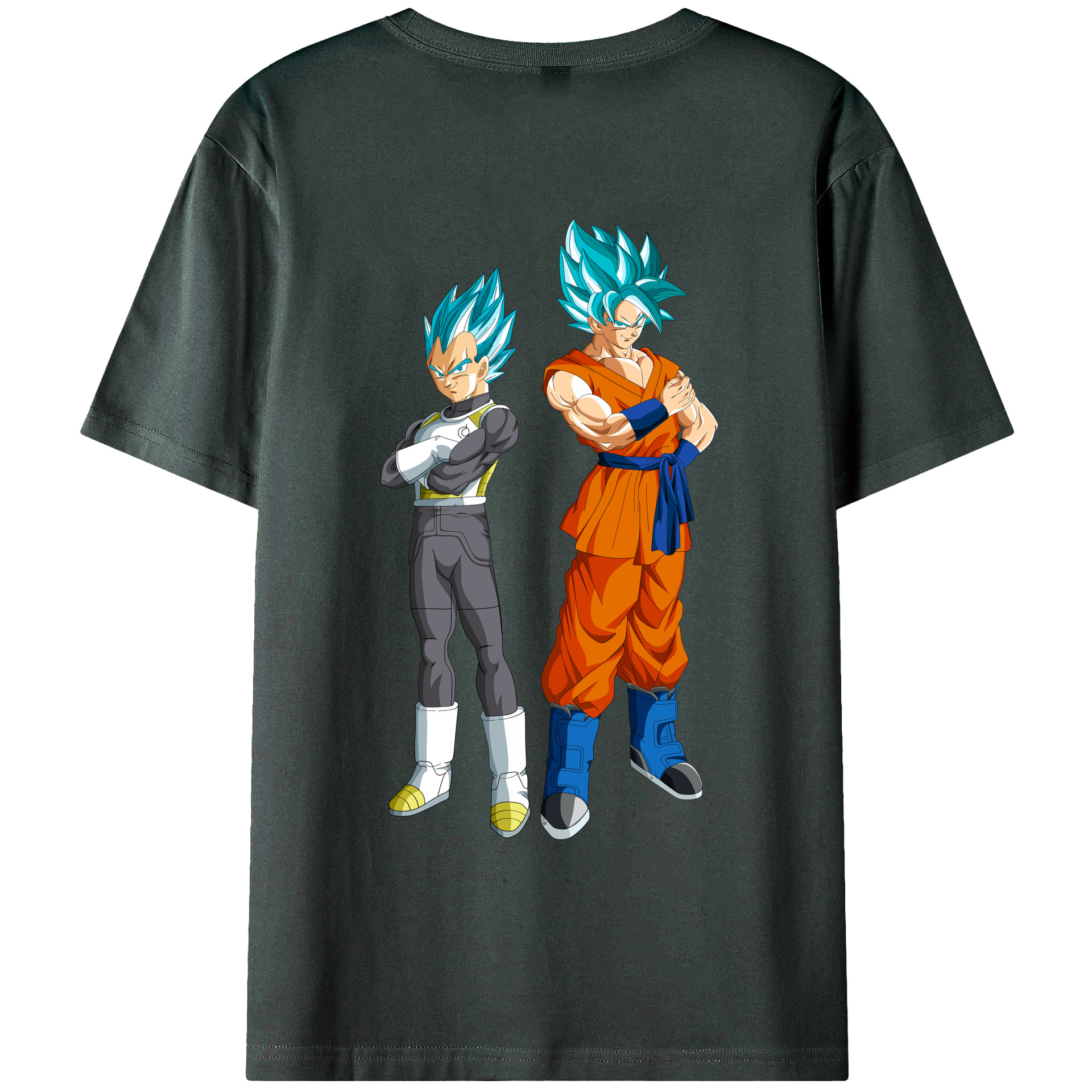 （画像用） ドラゴンボール DRAGON BALL 綿100％ メンズ半袖Tシャツ（バックプリント） 通気性